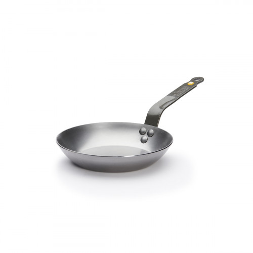 de Buyer Mineral B Pan 20 cm - Iron with Beeswax Coating - Band Steel Handle