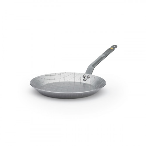 de Buyer Mineral B frying pan 28 cm - iron with beeswax coating - strip steel handle