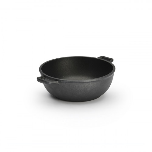 de Buyer Choc Extreme Sauté Pan 20 cm with Non-Stick Coating & Handle Grips - Cast Aluminum