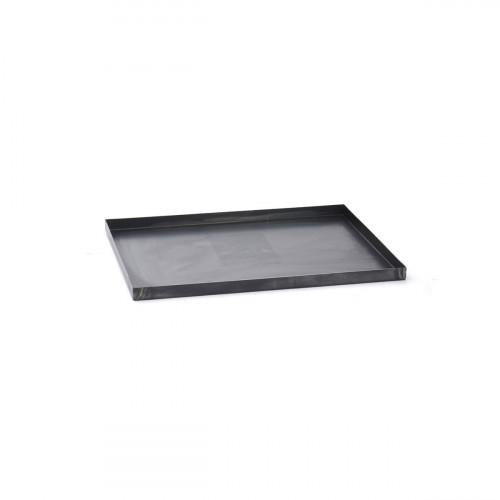 de Buyer baking sheet 40x30 cm with straight edges - black steel