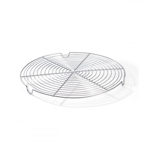 de Buyer round grate 28 cm with feet - stainless steel