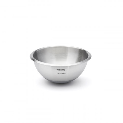 de Buyer Whisking Bowl 20 cm / 2.1 L - Stainless Steel with Silicone