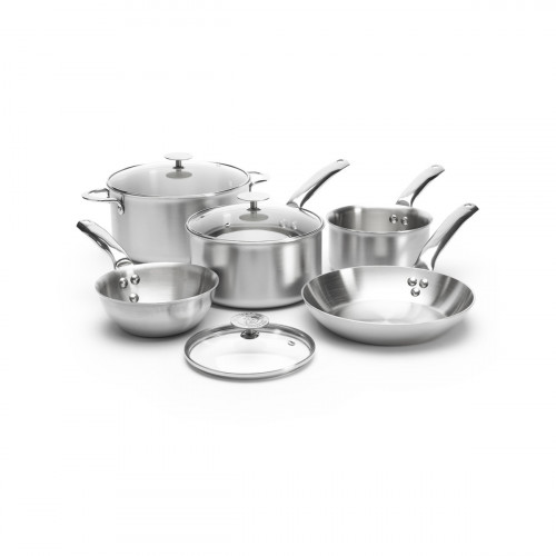 de Buyer Alchimy cookware set 5-piece - stainless steel multi-layer material