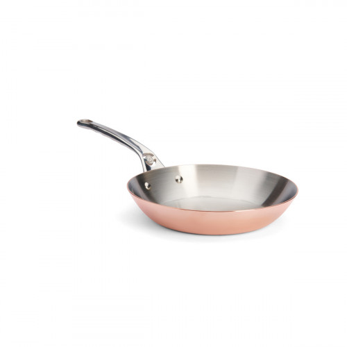 de Buyer Prima Matera pan 24 cm - copper suitable for induction with stainless steel cast handle