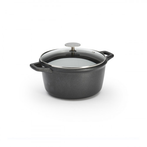 de Buyer Choc Extreme Roasting Pot 20 cm / 2.8 L with Non-Stick Coating - Cast Aluminum