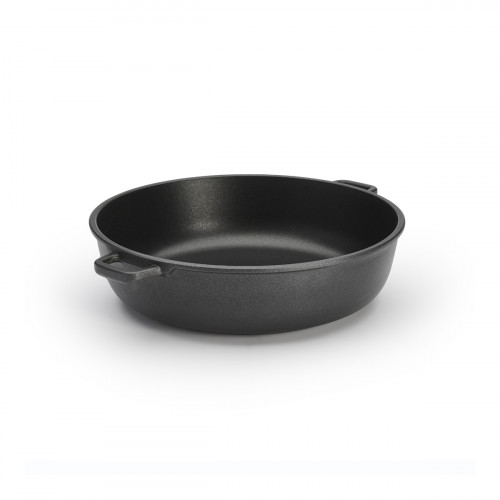 de Buyer Choc Extreme Sauteuse 32 cm with non-stick coating & handle grips - cast aluminum