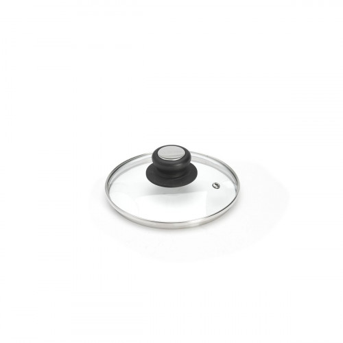 de Buyer glass lid 16 cm with plastic knob