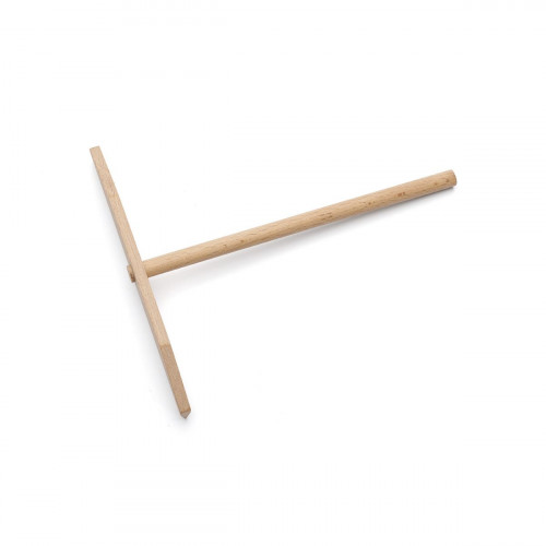 de Buyer B Bois Crepe Batter Spreader Flat - Beechwood with Beeswax Finish