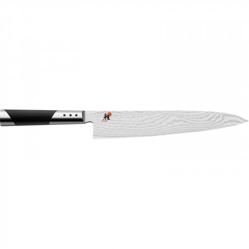 Miyabi 7000 D Gyutoh 24 cm - D-shaped handle made of stainless steel and Micarta - CMV60