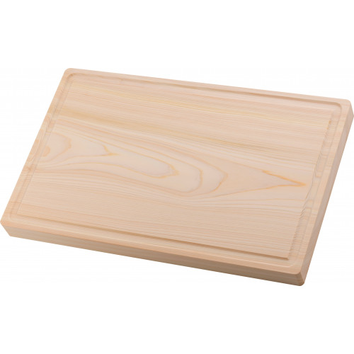 Miyabi Cutting Board 40 cm x 25 cm - Hinoki Wood - Brown