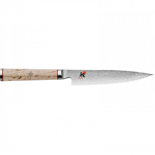 Miyabi 5000 MCD Shotoh 13 cm - Handle made of Masur birch in traditional D-shape - MC63 - Brown