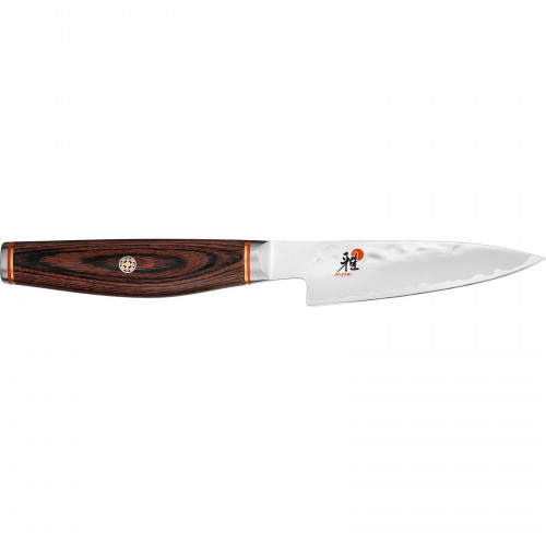 Miyabi 6000 MCT Shotoh 9 cm - shaped Pakkawood handle - MC63 - Brown