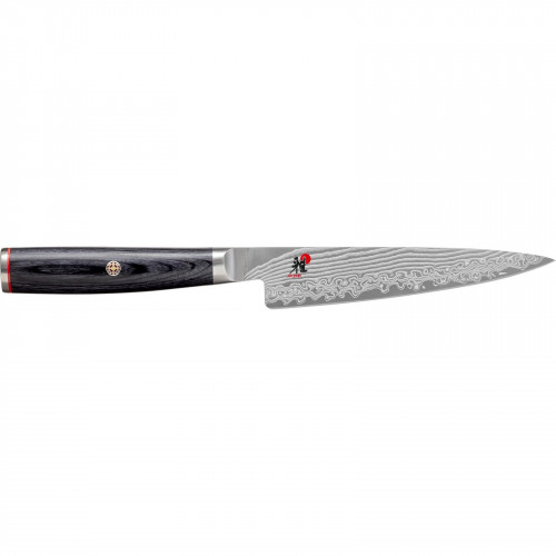 Miyabi 5000 FCD Shotoh 13 cm - Handle made of pakkawood in traditional D-shape - FC61 - Black