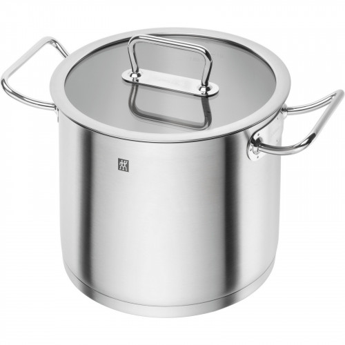 Zwilling Pro cookware cooking pot high 24 cm 8 L - stainless steel