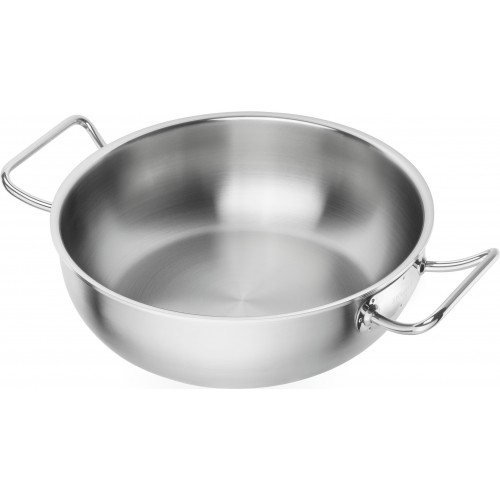 Zwilling Pro Kochgeschirr Wok 30 cm 18/10 Edelstahl