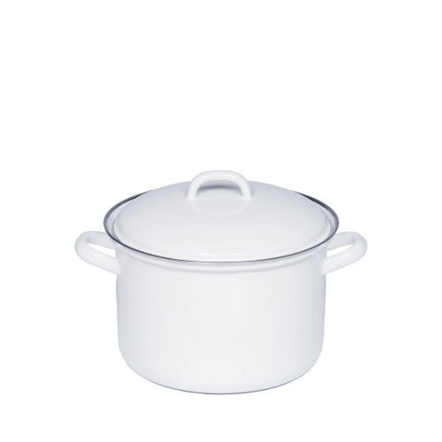 Riess Classic White Meat Pot 14 cm / 1 L - Enamel