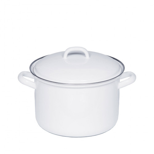 Riess Classic White Meat Pot 18 cm / 2.5 L - Enamel