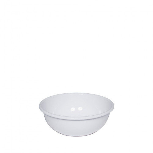 Riess Classic White Bowl 14 cm / 0.47 L - Enamel