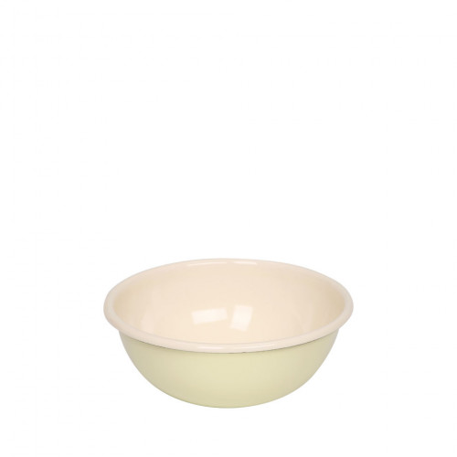 Riess Classic Colorful Pastel Kitchen Bowl 16 cm / 0.75 L Yellow - Enamel