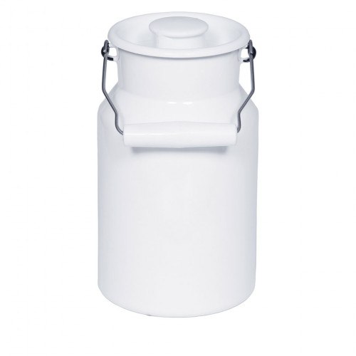 Riess Classic White Milk Can 2.0 L - Enamel