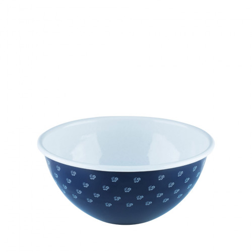 Riess Country Dirndl - Dirndl Blue Bowl 22 cm / 2.5 L - Enamel