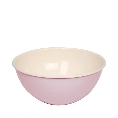 Riess Classic Colorful Pastel Kitchen Bowl 26 cm / 4.0 L Pink - Enamel