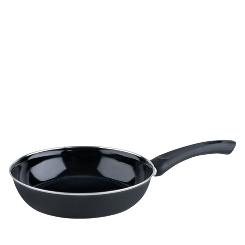 Riess Classic Gourmet Pan 24 cm - Enamel with Plastic Handle