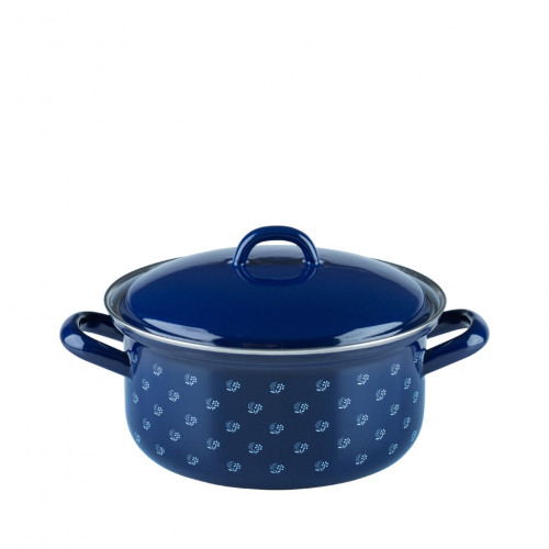 Riess Country Dirndl Casserole 18 cm / 1.5 L - Enamel