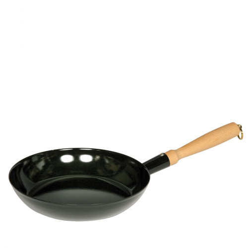 Riess Classic Black Enamel Lumberjack Pan 20 cm - Enamel