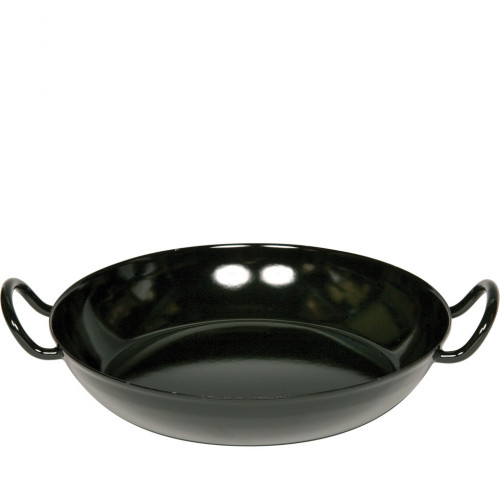 Riess Classic Black Enamel Gourmet Pan 30 cm - Enamel