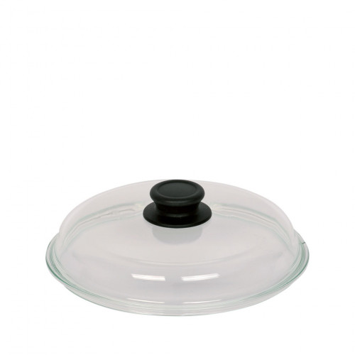 Riess glass lid 24 cm high - plastic knob