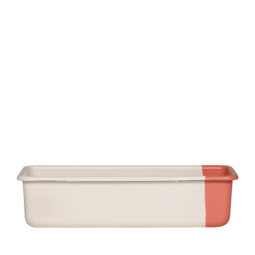 Riess Edition Sarah Wiener King Cake Mold 30 x 10 cm Cream/Peach - Enamel