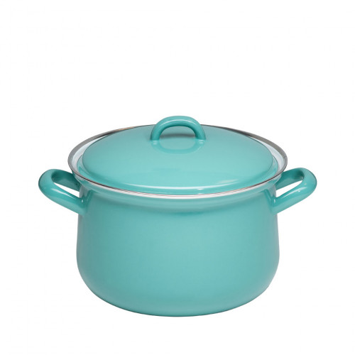 Riess Classic Nature Green Meat Pot 18 cm / 2.5 L - Enamel