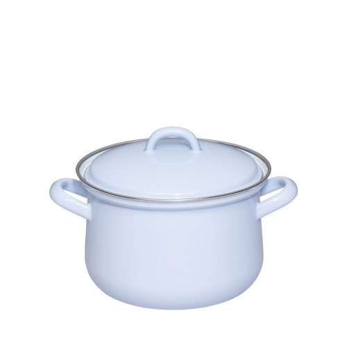 Riess Classic Nature Blue Meat Pot 16 cm / 1.5 L - Enamel