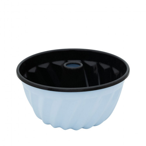 Riess Classic Blue Enamel Bundt Pan 24 cm - Enamel