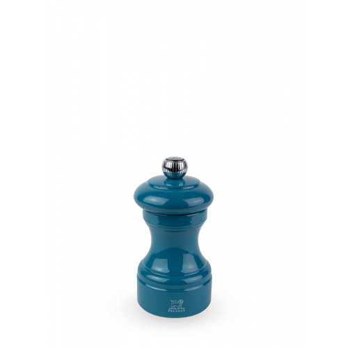 Peugeot Bistrorama Pepper Mill 10 cm Beechwood Pacific Blue Lacquered - Steel Grinder