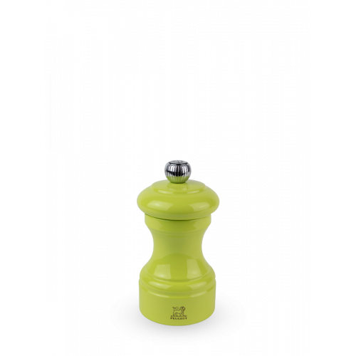 Peugeot Bistrorama Pepper Mill 10 cm Beechwood Pistachio Lacquered - Steel Grinder