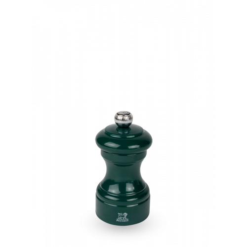 Peugeot Bistrorama Pepper Mill 10 cm Beech Wood Forest Green Lacquered - Steel Grinder