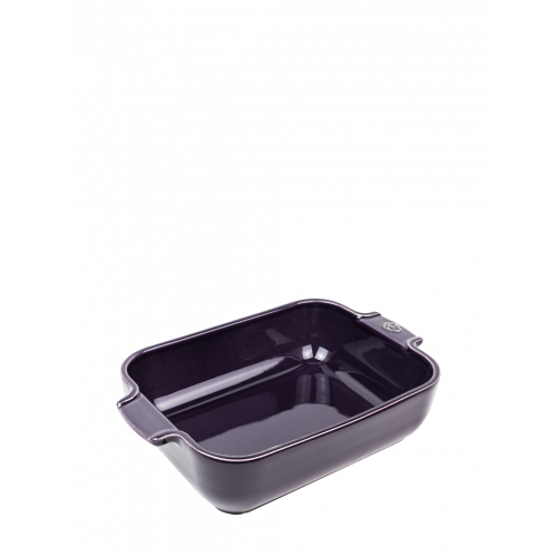 Peugeot Appolia Rectangular Casserole Dish 25 cm Aubergine - Ceramic