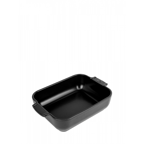 Peugeot Appolia Rectangular Casserole Dish 25 cm Satin Black - Ceramic