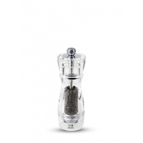 Peugeot Vittel Pepper Mill 16 cm Acrylic - Steel Grinder