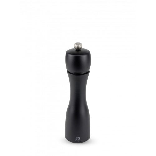 Peugeot Tahiti Pepper Mill 20 cm Beechwood Matte Black - Steel Grinding Mechanism