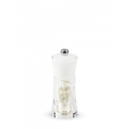 Peugeot Molène Sea Salt Mill 14 cm Acrylic White - Ceramic Grinder