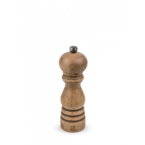 Peugeot Paris Antique Salt Mill 18 cm Beech Wood - Steel Grinding Mechanism