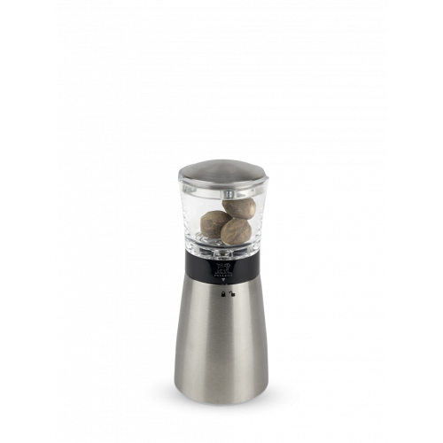 Peugeot Daman Nutmeg Mill 15 cm Stainless Steel - Steel Grinding Mechanism