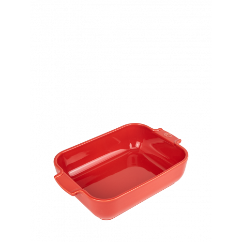 Peugeot Appolia rectangular baking dish 25 cm red - ceramic