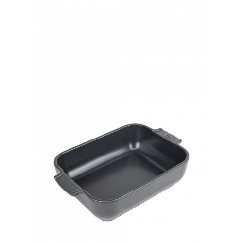 Peugeot Appolia rectangular baking dish 25 cm slate gray - ceramic