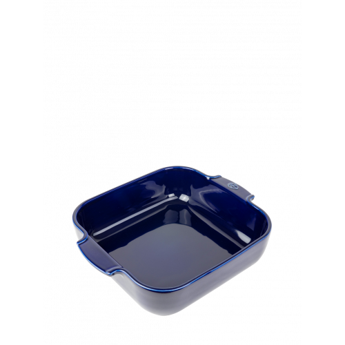 Peugeot Appolia square baking dish 28 cm blue - ceramic