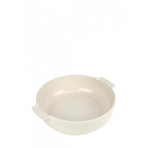 Peugeot Appolia round baking dish 27 cm ecru - ceramic