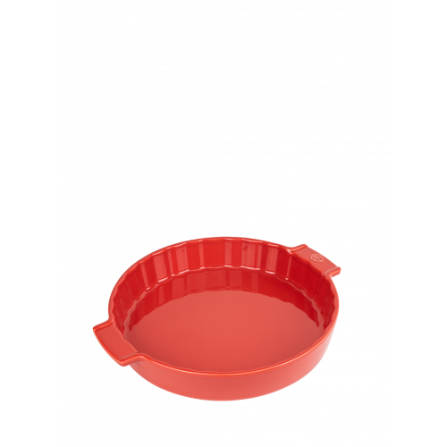Peugeot Appolia Quiche dish round 28 cm red - ceramic